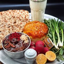 خورش فسنجان با برنج